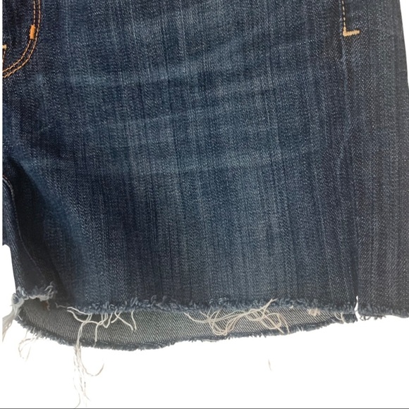 CITIZENS OF HUMANITY Ingrid #002 Stretch Denim Raw Hem Shorts Size 30 - Picture 9 of 16